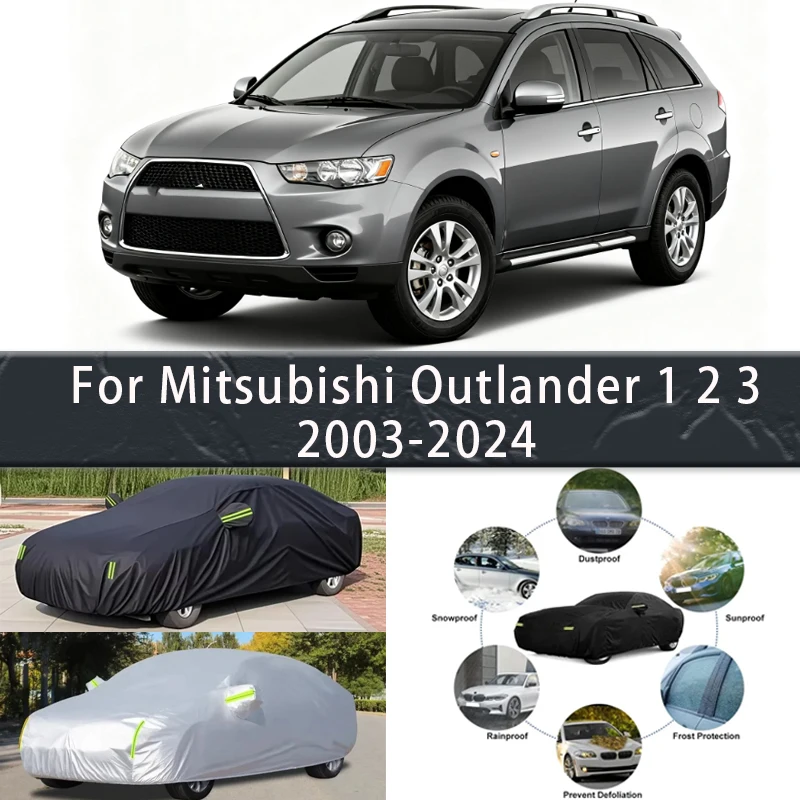 For Mitsubishi Outlander 1 2 3 2003-2024 Outdoor Protection Full Car Covers Snow Cover Sunshade Waterproof Dustproof Exterior
For Mitsubishi Outlander 1 2 3 2003-2024 Outdoor Protection Full Car Covers Snow Cover Sunshade Waterproof Dustproof Exterior