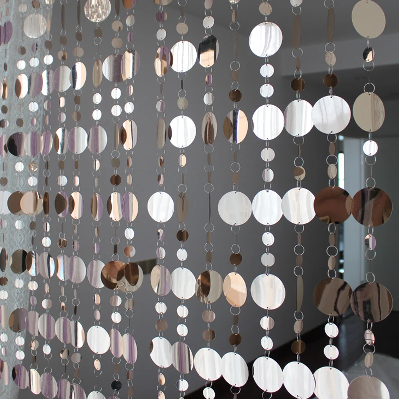 PVC sequins Curtains Household items partitions Plastic curtain Home supplies Festive wedding decoration
PVC sequins Curtains Household items partitions Plastic curtain Home supplies Festive wedding decoration