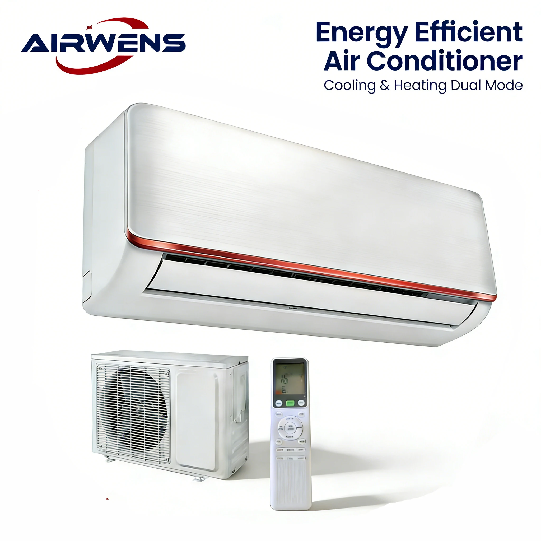 220V 50Hz 9000BTU R32 Inverter Cooling/Heating Electric Quiet Operation Energy Efficient Design Split AC for
220V 50Hz 9000BTU R32 Inverter Cooling/Heating Electric Quiet Operation Energy Efficient Design Split AC for
