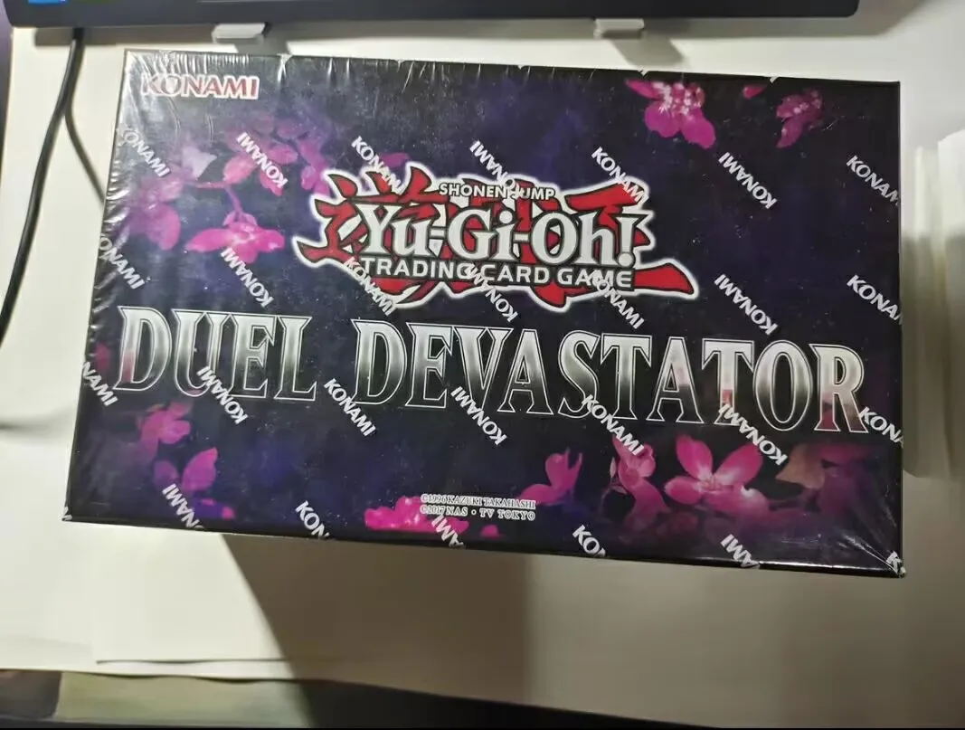 Yugioh KONAMI Duel Monsters TCG Duel Devastator DUDE English Collection Sealed Booster Box
Yugioh KONAMI Duel Monsters TCG Duel Devastator DUDE English Collection Sealed Booster Box