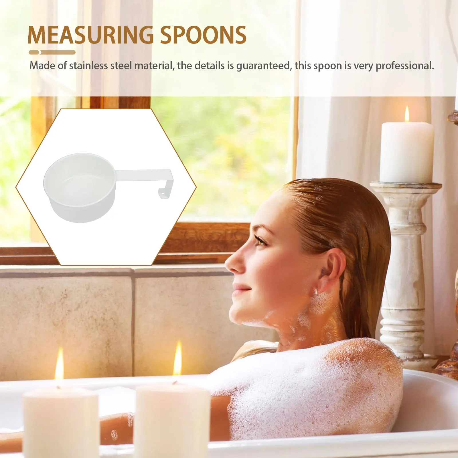 4pcs Stainless Steel Spoon Lightweight Scoop for Milk Powder Tea Baking Soda Coffee Kitchen Home Use Portable Powder
4pcs Stainless Steel Spoon Lightweight Scoop for Milk Powder Tea Baking Soda Coffee Kitchen Home Use Portable Powder