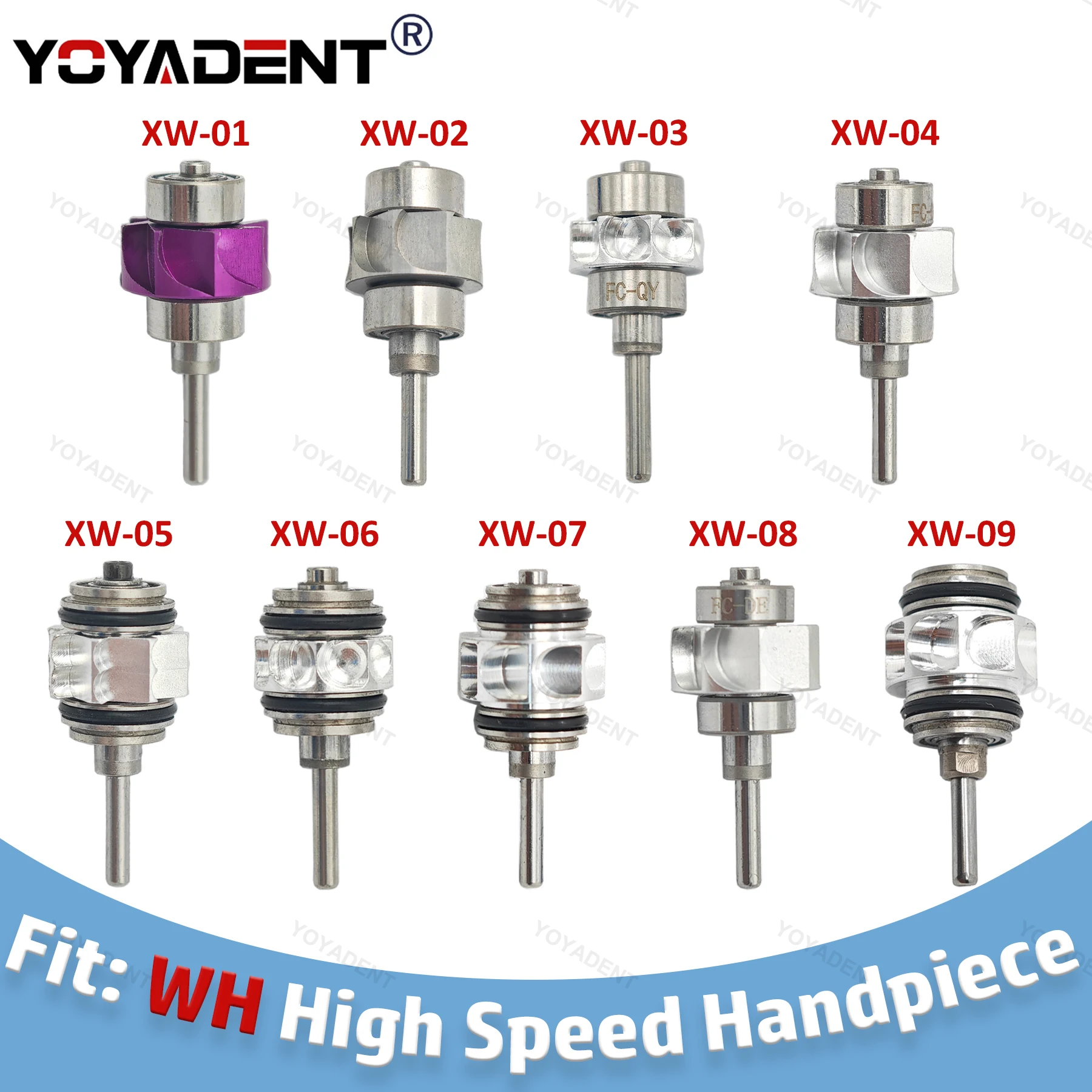 YOYADENT Dental Handpiece Cartridge Turbine Rotor Air Rotor Fit WH Alegra Synea High Speed Handpiece Dentistry Materials
YOYADENT Dental Handpiece Cartridge Turbine Rotor Air Rotor Fit WH Alegra Synea High Speed Handpiece Dentistry Materials