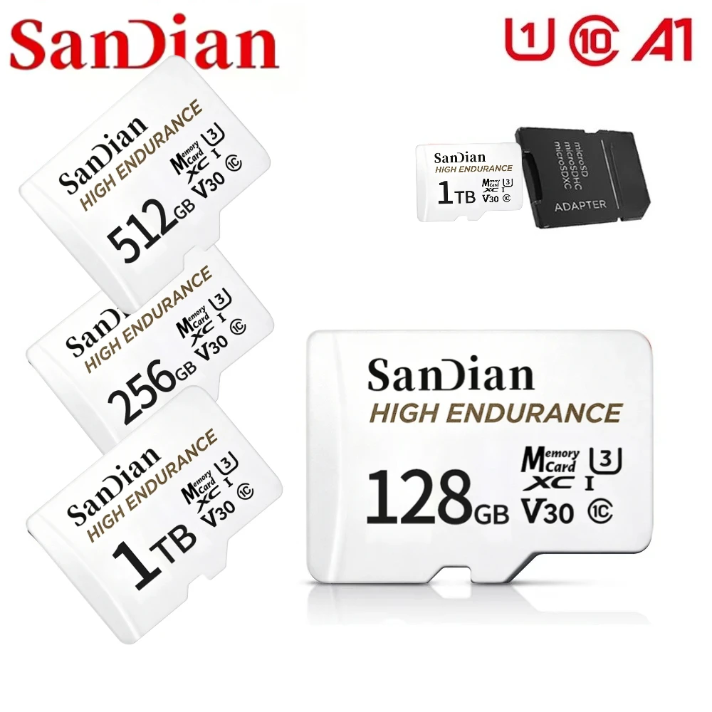 2026 High Endurance micro Tf SD Card V30 U3 C10 Professional Memory card for dash cam or home monitoring 128GB
2026 High Endurance micro Tf SD Card V30 U3 C10 Professional Memory card for dash cam or home monitoring 128GB