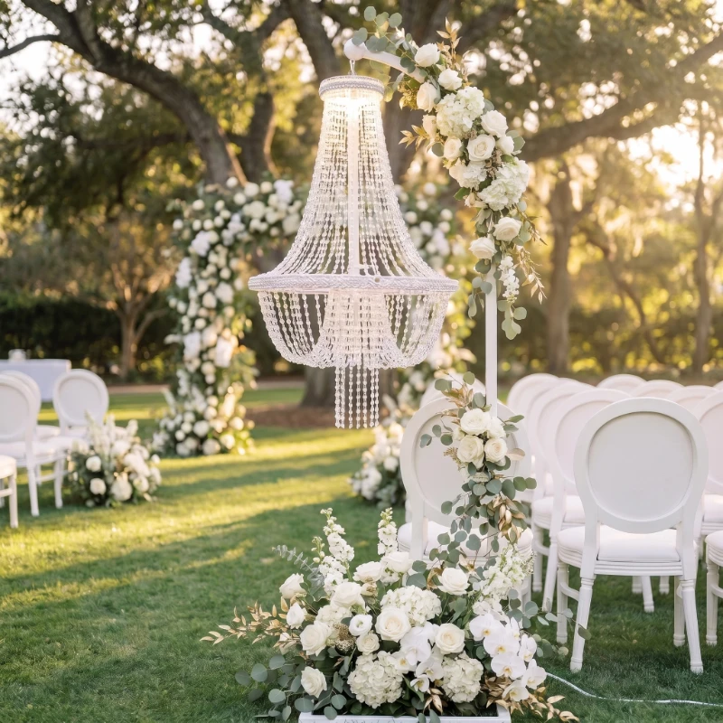 4 Sets Luxury Outdoor Big Chandelier With Floor Flower Stand For Wedding Aisle Walkway Centerpieces Road Lead Decoration
4 Sets Luxury Outdoor Big Chandelier With Floor Flower Stand For Wedding Aisle Walkway Centerpieces Road Lead Decoration