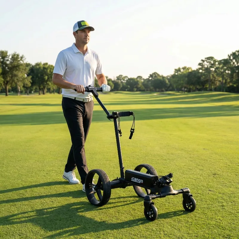 Smart Remote Control G1 Foldable Golf Bag Cart - Electric Boost, Long Battery Life, Lightweight Golf Caddie Trolley
Smart Remote Control G1 Foldable Golf Bag Cart - Electric Boost, Long Battery Life, Lightweight Golf Caddie Trolley