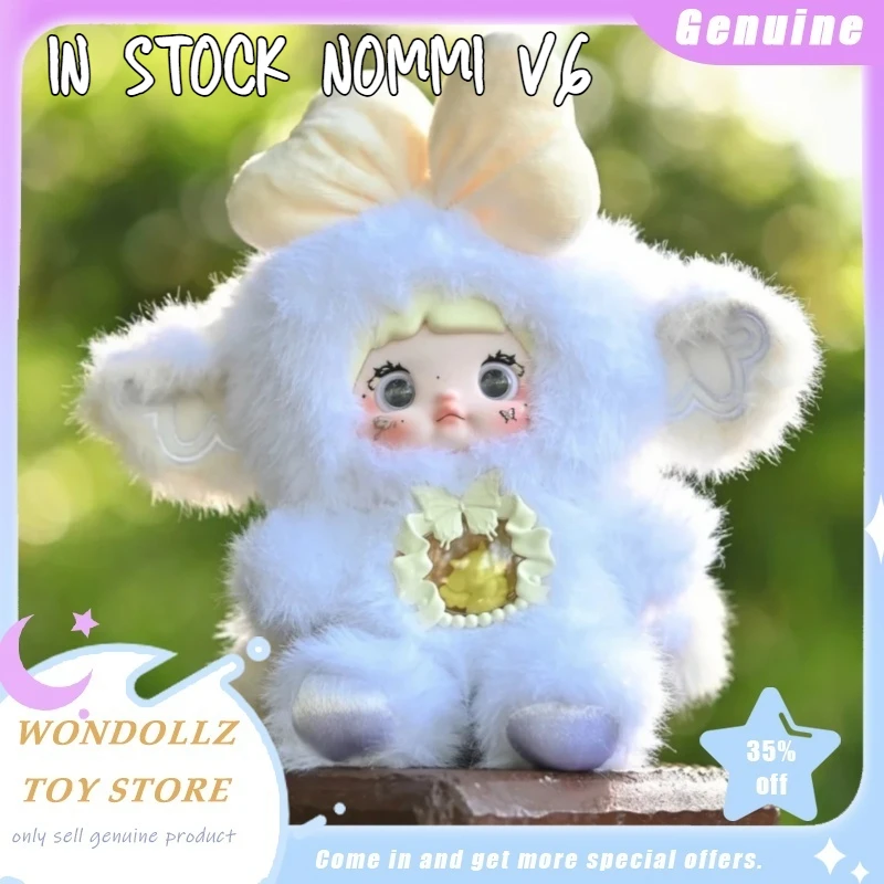 В наличии подлинная слепая коробка Nommi V6 Another World Series, милая виниловая плюшевая кукла, украшение для комнаты, модная игрушка для девочек, подарок
В наличии подлинная слепая коробка Nommi V6 Another World Series, милая виниловая плюшевая кукла, украшение для комнаты, модная игрушка для девочек, подарок