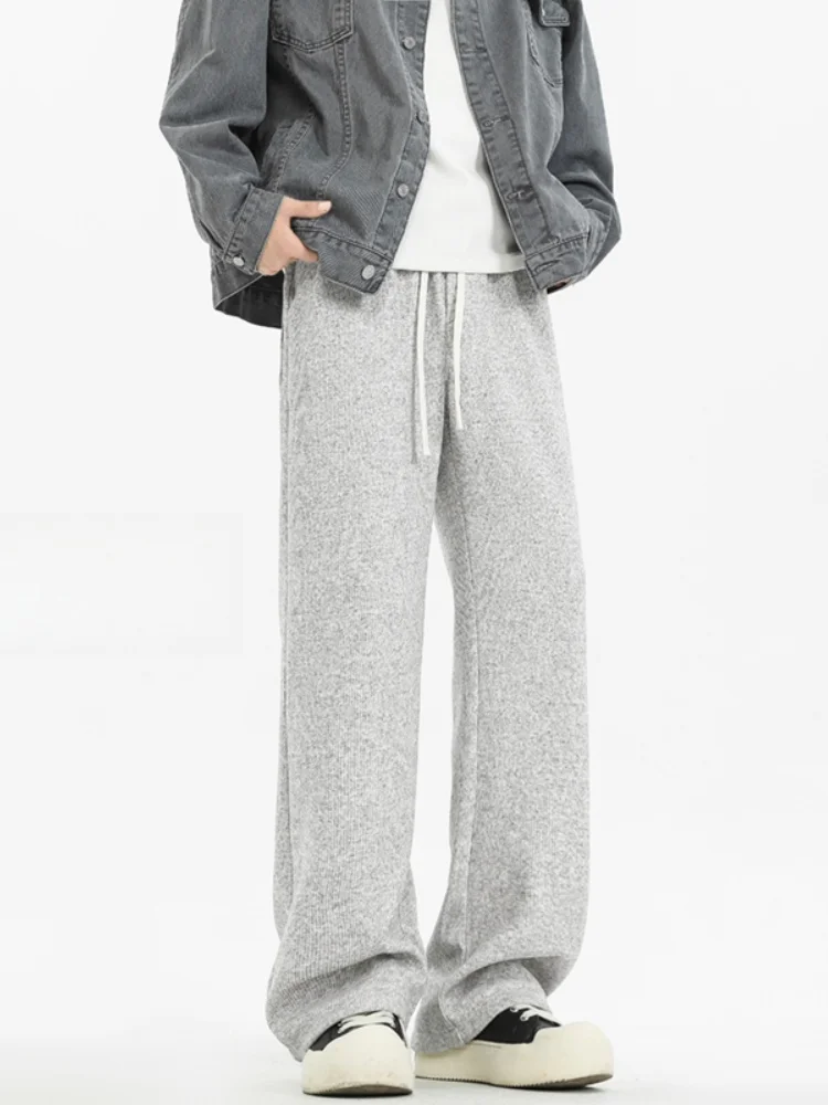 Мужские повседневные брюки свободного прямого кроя для весны и осени, модные молодежные брюки в пол, базовые однотонные, трендовые, стильные
Мужские повседневные брюки свободного прямого кроя для весны и осени, модные молодежные брюки в пол, базовые однотонные, трендовые, стильные