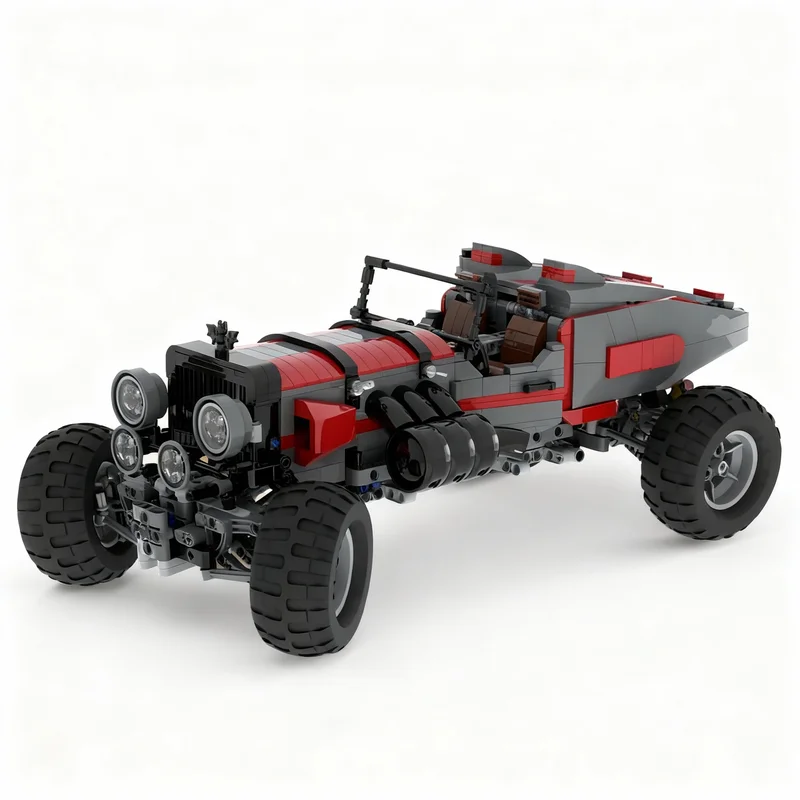 1100pcs MOC Naughty Boy Race Car Technical Model Building Blocks Construction Toy Christmas Gifts DIY Creative Idea Education
1100pcs MOC Naughty Boy Race Car Technical Model Building Blocks Construction Toy Christmas Gifts DIY Creative Idea Education