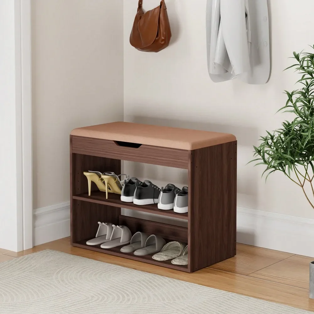 Shoe Bench With Spacious BuiltIn Storage ThreeLayer Shoe Rack, Hidden Storage Space, Suitable For Hallway Living Room Bedroom C
Shoe Bench With Spacious BuiltIn Storage ThreeLayer Shoe Rack, Hidden Storage Space, Suitable For Hallway Living Room Bedroom C