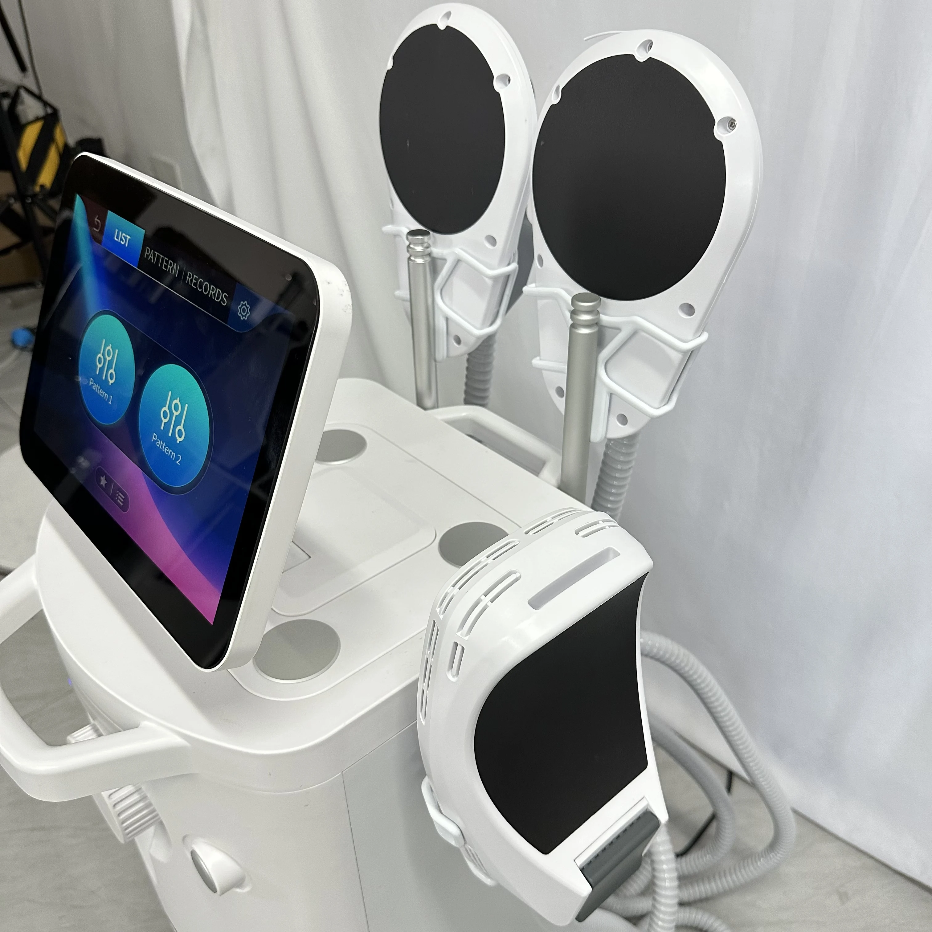 Professional MYOSLIM RF Machine myoslim Body Sculpting Machine 4 Handle Fat Burning Slimming Muscle Stimulator
Professional MYOSLIM RF Machine myoslim Body Sculpting Machine 4 Handle Fat Burning Slimming Muscle Stimulator