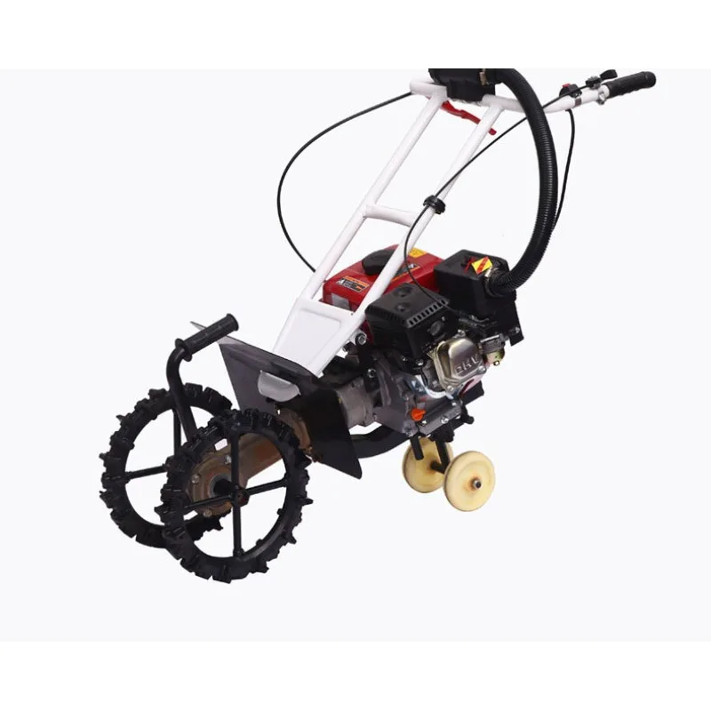 Lightweight 4WD Walk-behind Tiller Mini Farm Ditching Loosening Rotary Weeding Machine Orchard Vegetable Field Cultivation
Lightweight 4WD Walk-behind Tiller Mini Farm Ditching Loosening Rotary Weeding Machine Orchard Vegetable Field Cultivation