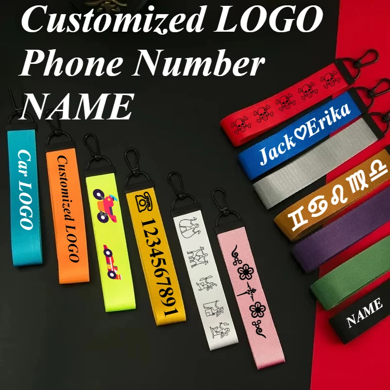 Customized Personalized Keychain Car Key Chain Colorful Wrist Strap Trendy Creative Gift Braided Rope Keyring Wholesale
Customized Personalized Keychain Car Key Chain Colorful Wrist Strap Trendy Creative Gift Braided Rope Keyring Wholesale