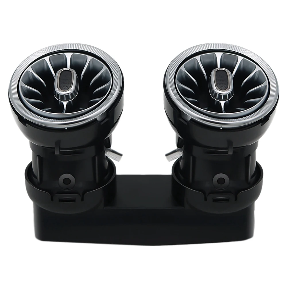 64 Color Car Rear Turbine Air Outlet Ambient Light A/C Vent Outlet Atmosphere Lamp for Benz E Class W213 2016-2022
64 Color Car Rear Turbine Air Outlet Ambient Light A/C Vent Outlet Atmosphere Lamp for Benz E Class W213 2016-2022