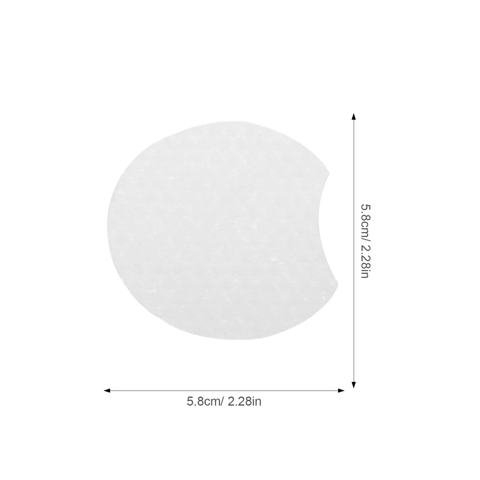 600 Pcs Semi Circular Cotton Pads Thick Face Cleansing Daily Exfoliating Disposable Makeup Removal Non Woven
600 Pcs Semi Circular Cotton Pads Thick Face Cleansing Daily Exfoliating Disposable Makeup Removal Non Woven