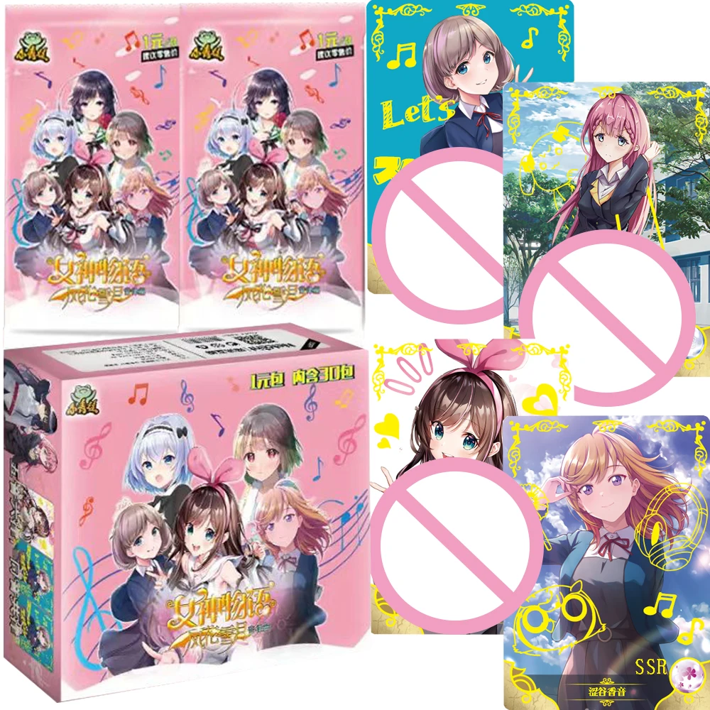 Goddess Story Collection Cards for Boys Girls Popular Character Kizuna AI Shining Star Lovely Anime Peripheral Cards Toys Gifts
Goddess Story Collection Cards for Boys Girls Popular Character Kizuna AI Shining Star Lovely Anime Peripheral Cards Toys Gifts