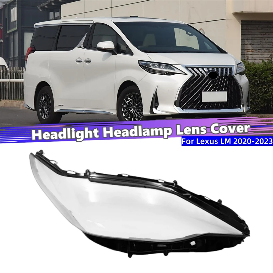 For Lexus LM 2020 2021 2022 2023 Accessory Cars Lampcover Caps Headlamp Cover Lens Car Front Headlight Lens Cover Lights Shell
For Lexus LM 2020 2021 2022 2023 Accessory Cars Lampcover Caps Headlamp Cover Lens Car Front Headlight Lens Cover Lights Shell