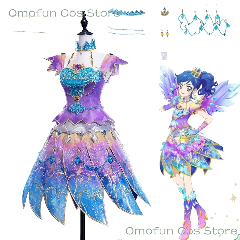 ABC123Aoi Kiriya Cosplay Costumes wig Fancy Shiny Dress Women Aikatsu! Aidoru Katsud��! Aquarius Idol Stage Outfits Ha3;b,6/k'5;
ABC123Aoi Kiriya Cosplay Costumes wig Fancy Shiny Dress Women Aikatsu! Aidoru Katsud��! Aquarius Idol Stage Outfits Ha3;b,6/k'5;