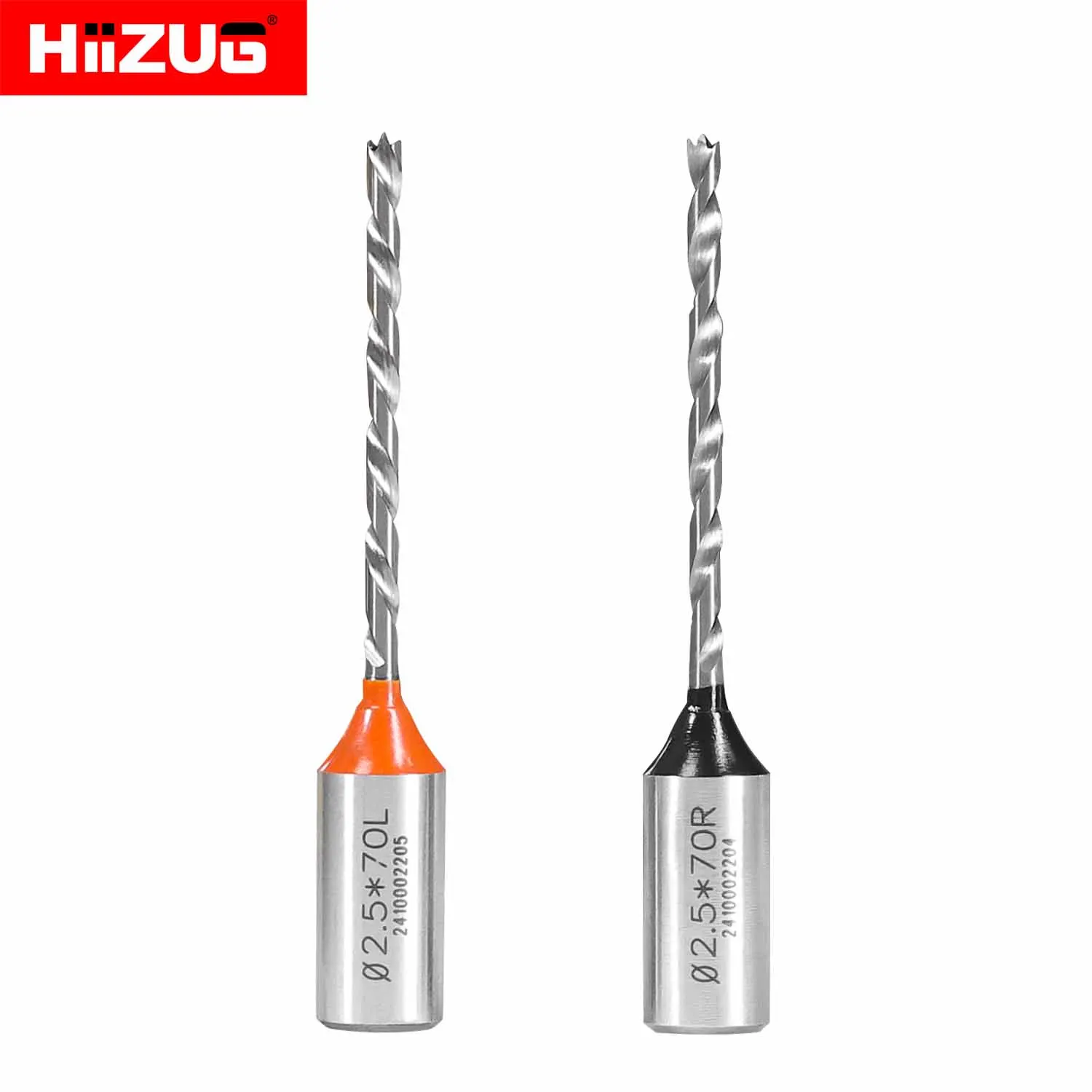 2.5x70mm Solid Carbide Drill Bit 10mm Shank L / R Rotation for Wood Board Furniture Drilling TCT Brad Point Boring Bit
2.5x70mm Solid Carbide Drill Bit 10mm Shank L / R Rotation for Wood Board Furniture Drilling TCT Brad Point Boring Bit