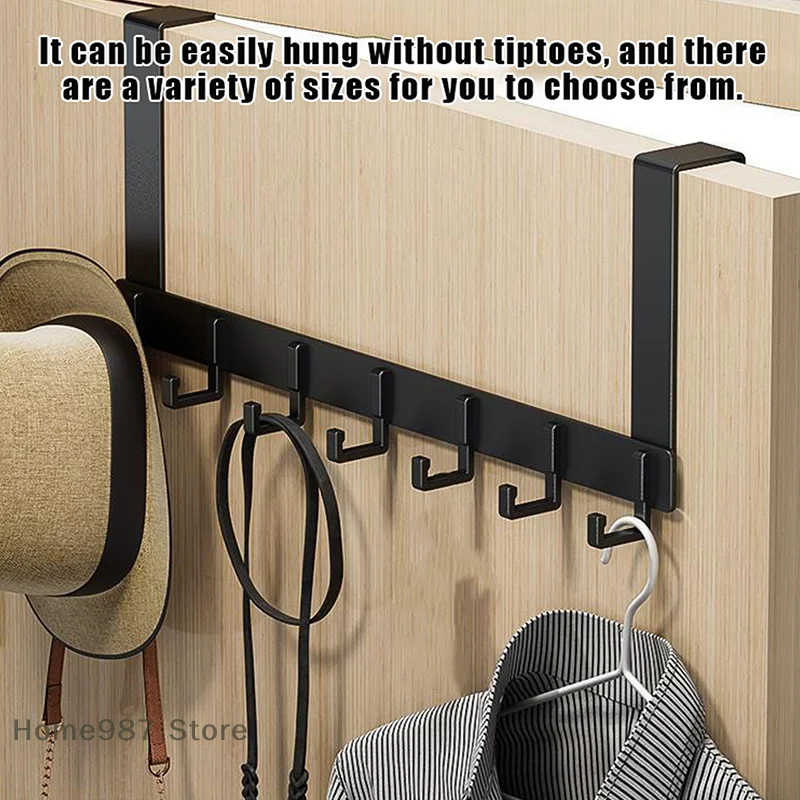 Hooks Over The Door 6 Hooks Clothes Coat Hat Towel Hanger Home Bathroom Organizer Rack Holder Door Hang Quick Installation
Hooks Over The Door 6 Hooks Clothes Coat Hat Towel Hanger Home Bathroom Organizer Rack Holder Door Hang Quick Installation