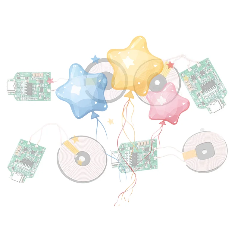 15W Type-c Wireless Charging Module Coil Transmitter Board High Efficiency Inductive Charger DIY Circuit Module
15W Type-c Wireless Charging Module Coil Transmitter Board High Efficiency Inductive Charger DIY Circuit Module