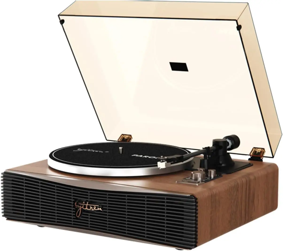 Vintage Record Player Turntable with Built-in Speakers Bluetooth Retro Wood Walnut
Vintage Record Player Turntable with Built-in Speakers Bluetooth Retro Wood Walnut