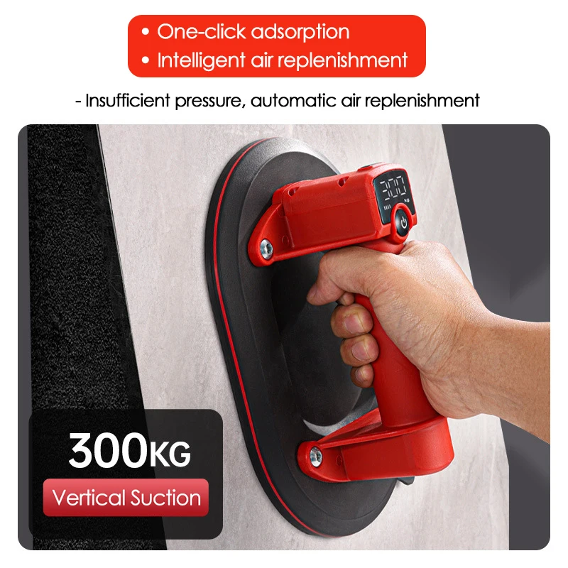300KG Load Capacity Electric Suction Cup Industrial Grade Intelligent Powerful Vacuum Suction Cup Heavy Duty Glass Tile Lifter
300KG Load Capacity Electric Suction Cup Industrial Grade Intelligent Powerful Vacuum Suction Cup Heavy Duty Glass Tile Lifter