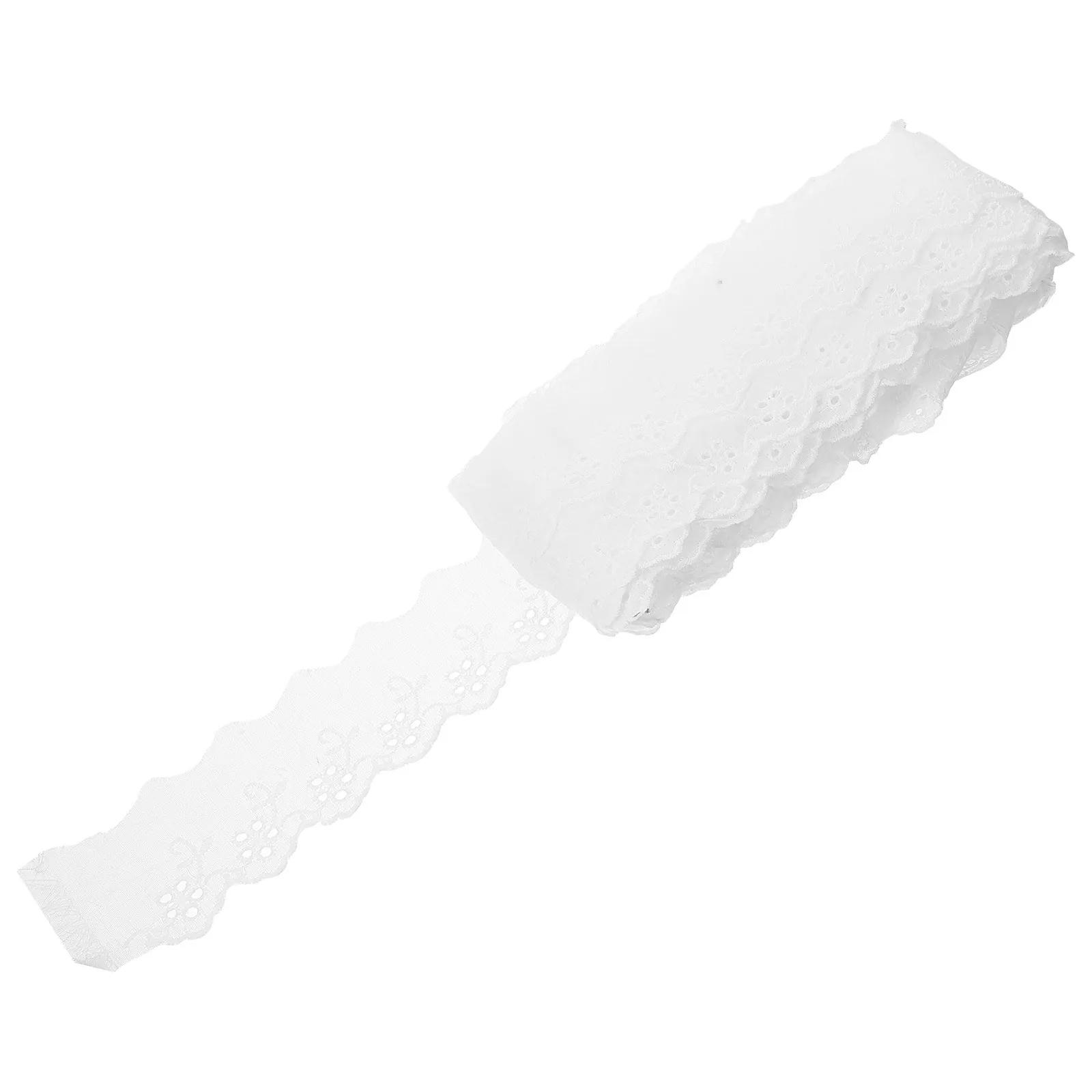 1 Roll Cotton Lace Trim Ribbon Embroidered DIY Craft Supply Wedding Dress Sewing Decoration Lace Trim DIY Supply
1 Roll Cotton Lace Trim Ribbon Embroidered DIY Craft Supply Wedding Dress Sewing Decoration Lace Trim DIY Supply