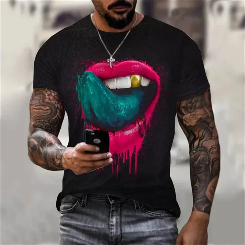 Fashion Men t-shirt 3D printing graphic t shirts casual comfortable round neck short sleeve luxury brand t-shirt tops summer
Fashion Men t-shirt 3D printing graphic t shirts casual comfortable round neck short sleeve luxury brand t-shirt tops summer