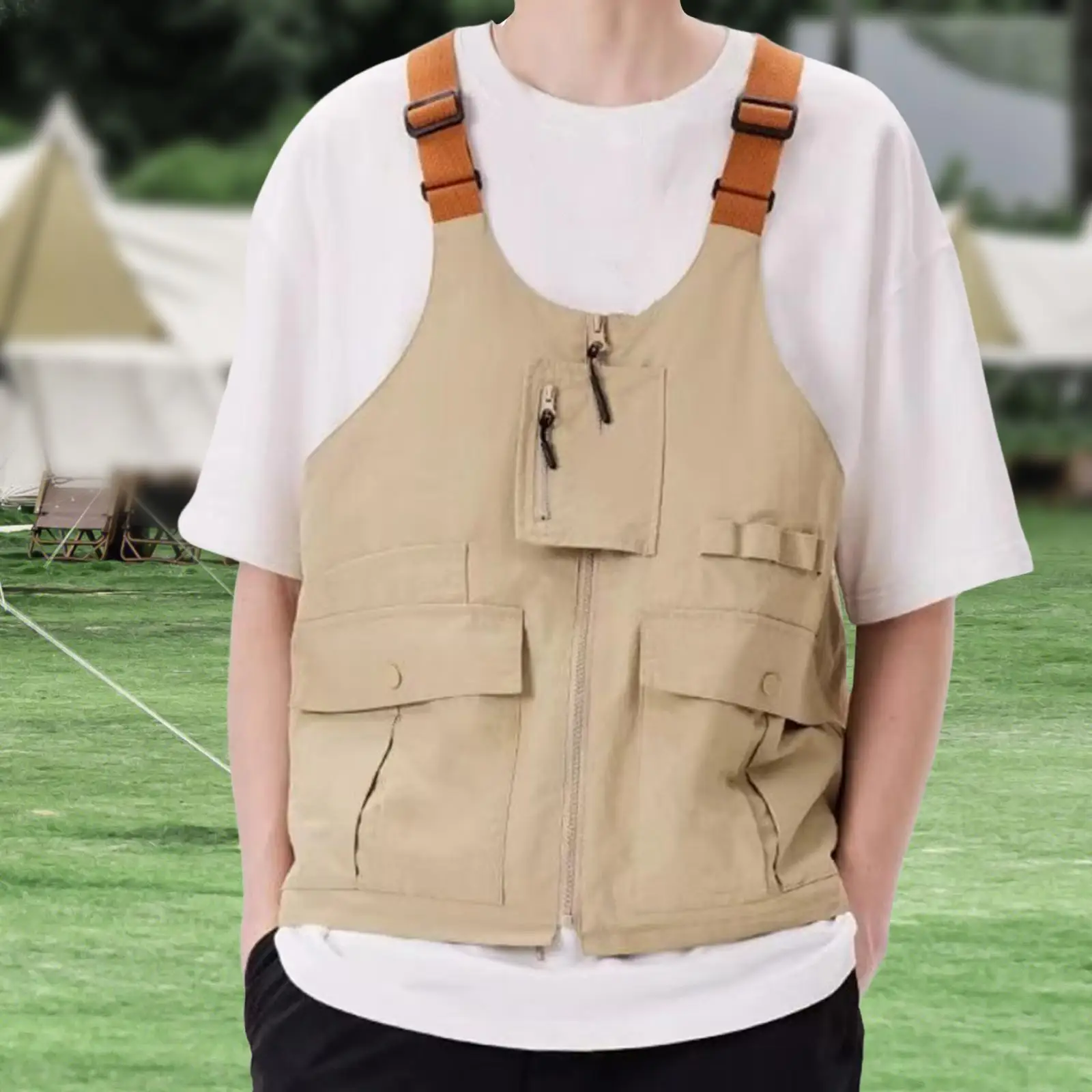 Underarm Shoulder Bag Fashion Organizer Outdoor Sports Vest Multi Pocket Vest for Travel Fishing Street Backpacking Motorcycling 
Underarm Shoulder Bag Fashion Organizer Outdoor Sports Vest Multi Pocket Vest for Travel Fishing Street Backpacking Motorcycling