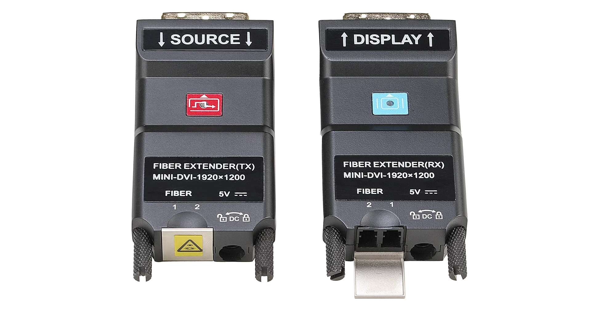 New In stock DVI Fiber Optic Transceiver Extender 1080P HD DVI Audio and Video Optical Terminal
New In stock DVI Fiber Optic Transceiver Extender 1080P HD DVI Audio and Video Optical Terminal
