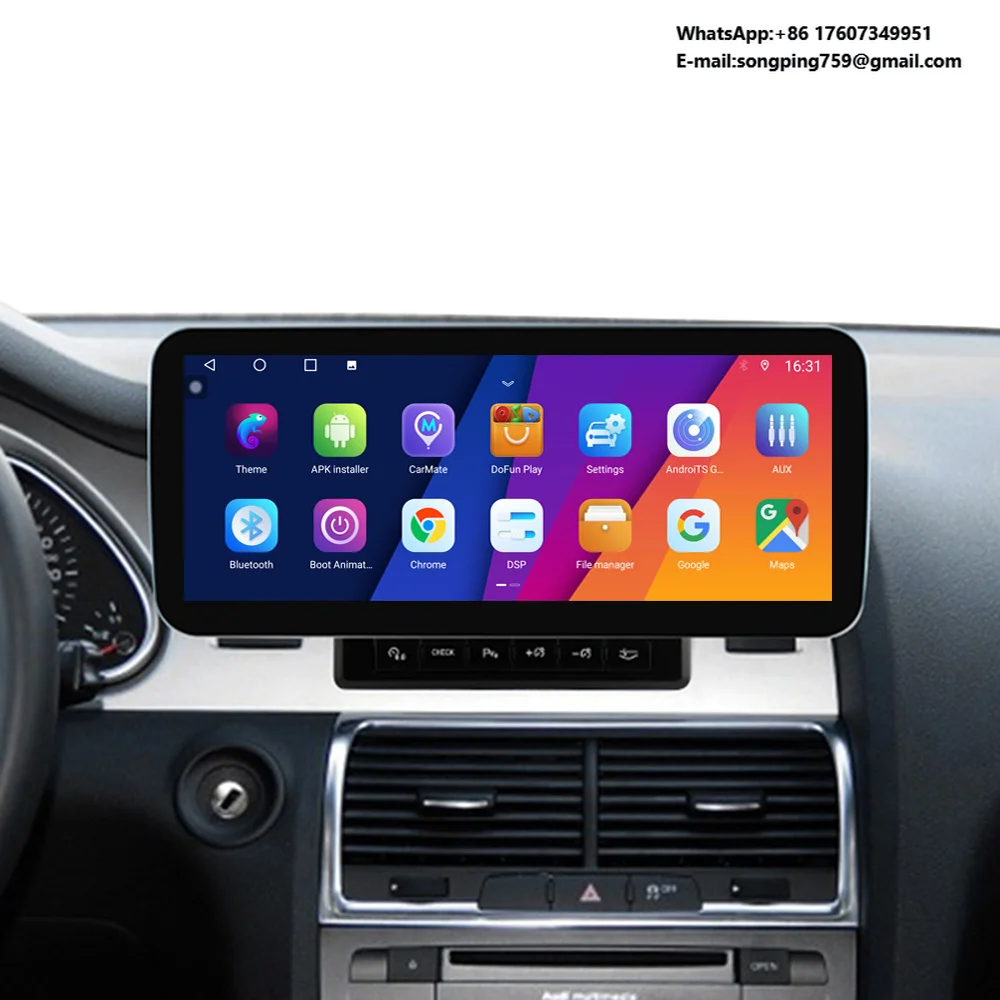 12.3'' Touch Screen Carplay Auto Audio GPS Navigation Radio Android Stereo Player for Audi Q7 2005~2019 Car Multimedia Autoradio
12.3'' Touch Screen Carplay Auto Audio GPS Navigation Radio Android Stereo Player for Audi Q7 2005~2019 Car Multimedia Autoradio