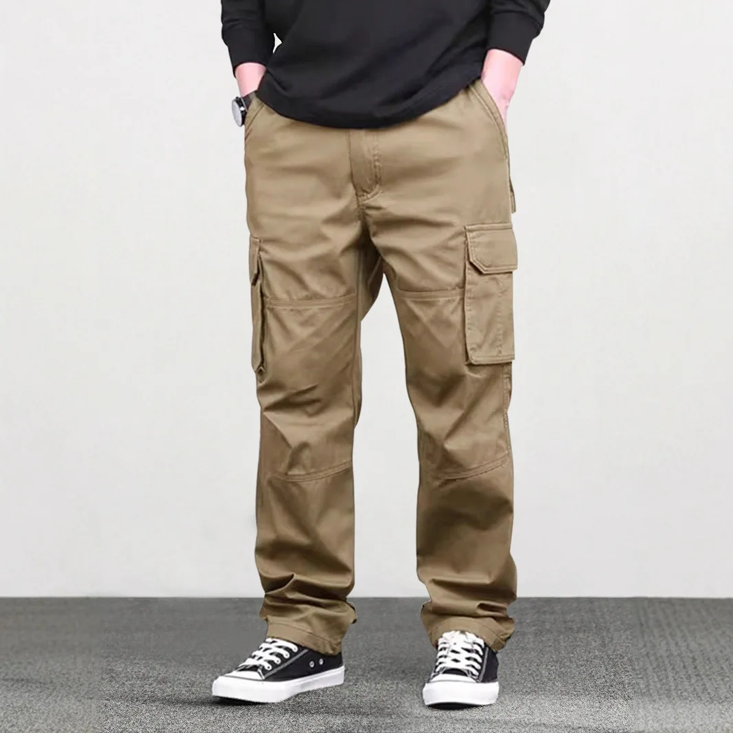 Men's Large Pocket Cargo Casual Pants Straight Loose Fit Wear Resistant Comfort Outdoor Commute Versatile Fashion Slim Fit Pants
Men's Large Pocket Cargo Casual Pants Straight Loose Fit Wear Resistant Comfort Outdoor Commute Versatile Fashion Slim Fit Pants