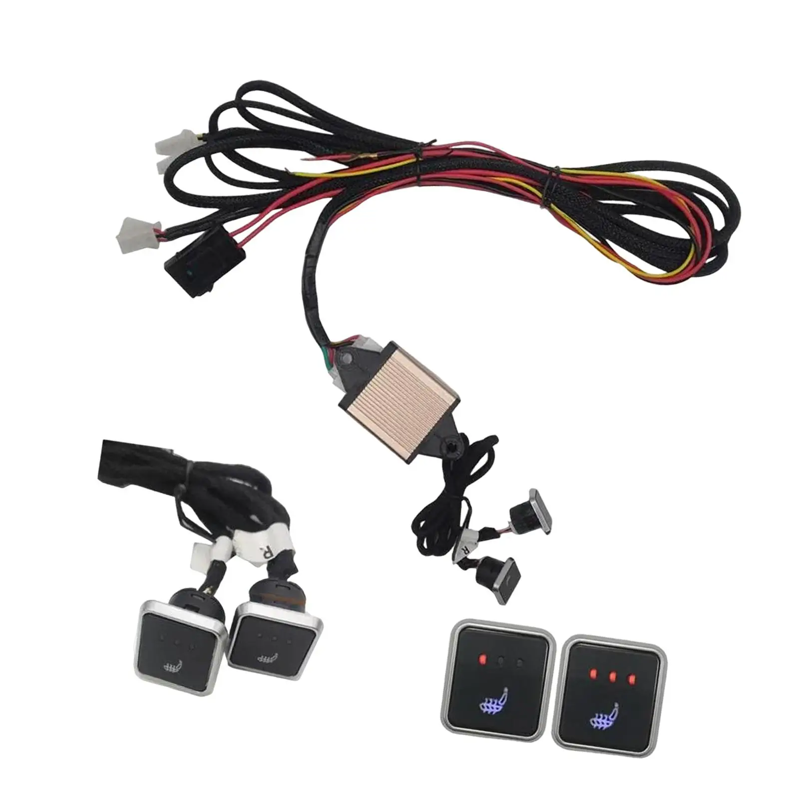 Three Gear Heated Seat Switch Panel Universal Car Interior PP Material for Easy Installation Vehicle Accessories
Three Gear Heated Seat Switch Panel Universal Car Interior PP Material for Easy Installation Vehicle Accessories
