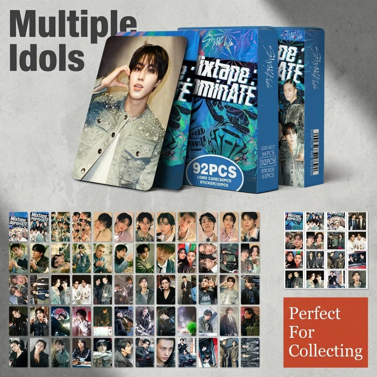 Kpop SKZ Mixtape Domin ATE Album Photocard Sticker Kit Member Portrait LOMO Cards For Diary Decoration Handmade Using STARYKIDS
Kpop SKZ Mixtape Domin ATE Album Photocard Sticker Kit Member Portrait LOMO Cards For Diary Decoration Handmade Using STARYKIDS
