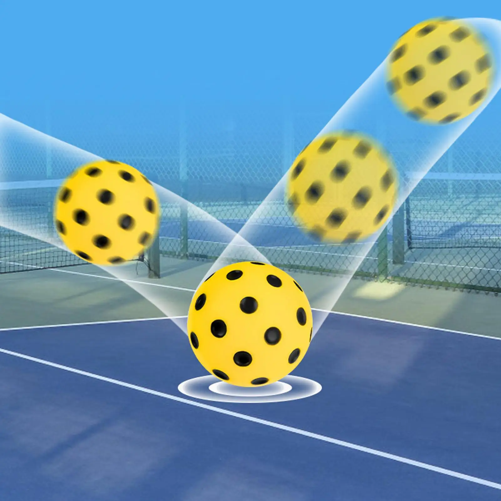 Silent Pickleball Balls Quiet Foam Balls Indoor Pickleballs Noise Reducing Pickleball Accessories Practice Pickle Balls
Silent Pickleball Balls Quiet Foam Balls Indoor Pickleballs Noise Reducing Pickleball Accessories Practice Pickle Balls