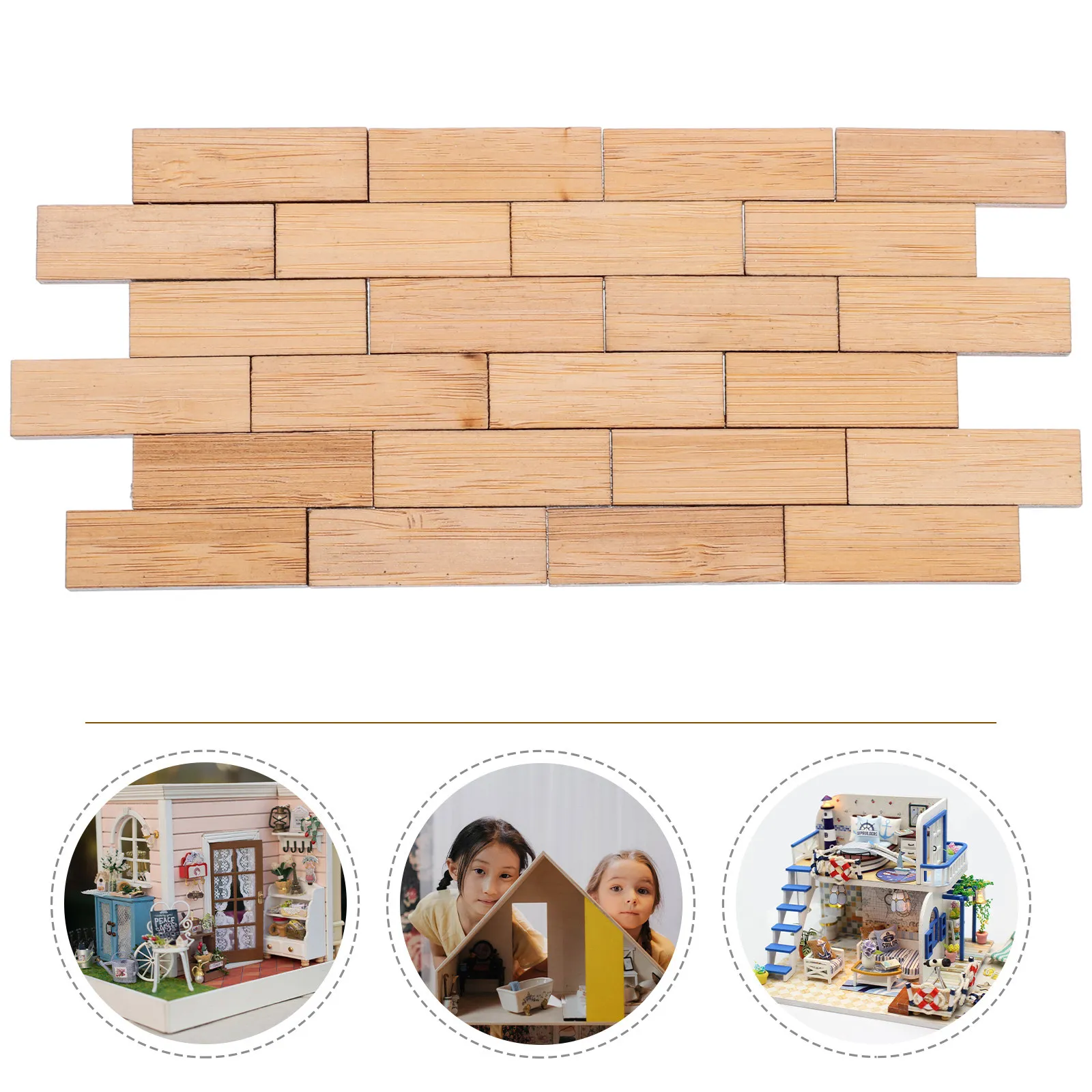 24Pcs Rustic Bamboo Miniature Floorboards for Tiny House Decor Realistic Texture Smooth Hardwood-Like Mini Floor for Crafts and
24Pcs Rustic Bamboo Miniature Floorboards for Tiny House Decor Realistic Texture Smooth Hardwood-Like Mini Floor for Crafts and