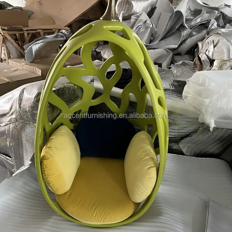 ✿–q Nordic Egg-Shaped Hanging Basket FRP Lazy Leisure Single Chair Indoor Balcony Recliner Chair
✿–q Nordic Egg-Shaped Hanging Basket FRP Lazy Leisure Single Chair Indoor Balcony Recliner Chair