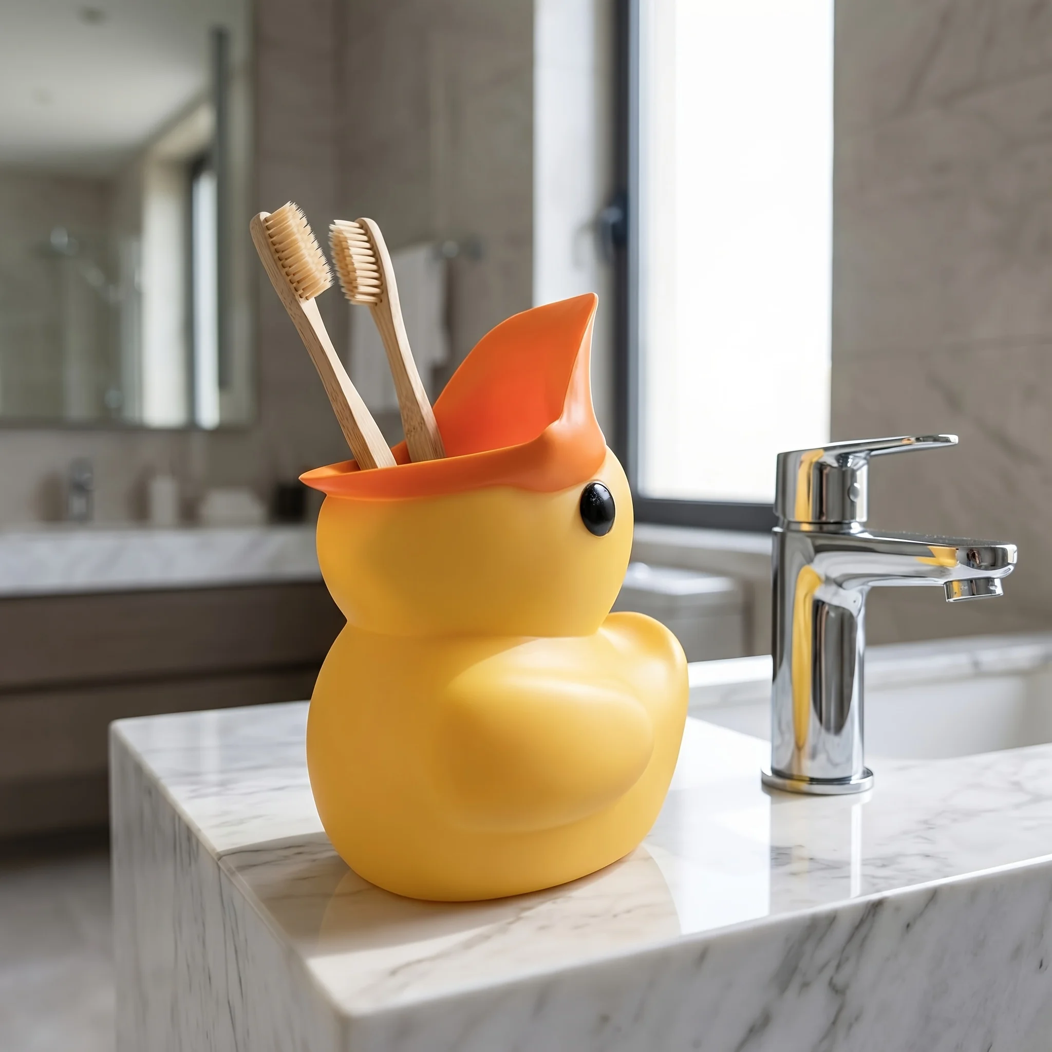 A Cute and Adorable Little Yellow Duck Pen Holder That Doubles as a Desktop Decoration and an Organizing Tool, a Must-Have for Students and Office Workers, Making Study and Work More Enjoyable
A Cute and Adorable Little Yellow Duck Pen Holder That Doubles as a Desktop Decoration and an Organizing Tool, a Must-Have for Students and Office Workers, Making Study and Work More Enjoyable
