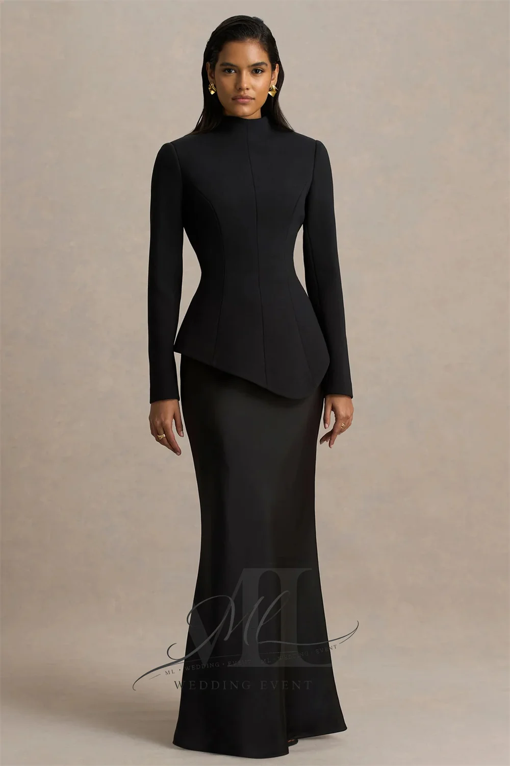 ML Advanced Fashion Halter Dresses Formal Event Long Sleeves Matte Satin Floor-Length Long Dinner Party Dresses 2026
ML Advanced Fashion Halter Dresses Formal Event Long Sleeves Matte Satin Floor-Length Long Dinner Party Dresses 2026