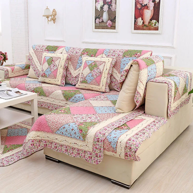 Pastoral Style Sofa Cushion Towel Washable Cotton Anti Slip Seat Pad Floral Fragments Sofa Cover Splicing Sewing Couch Slipcover
Pastoral Style Sofa Cushion Towel Washable Cotton Anti Slip Seat Pad Floral Fragments Sofa Cover Splicing Sewing Couch Slipcover
