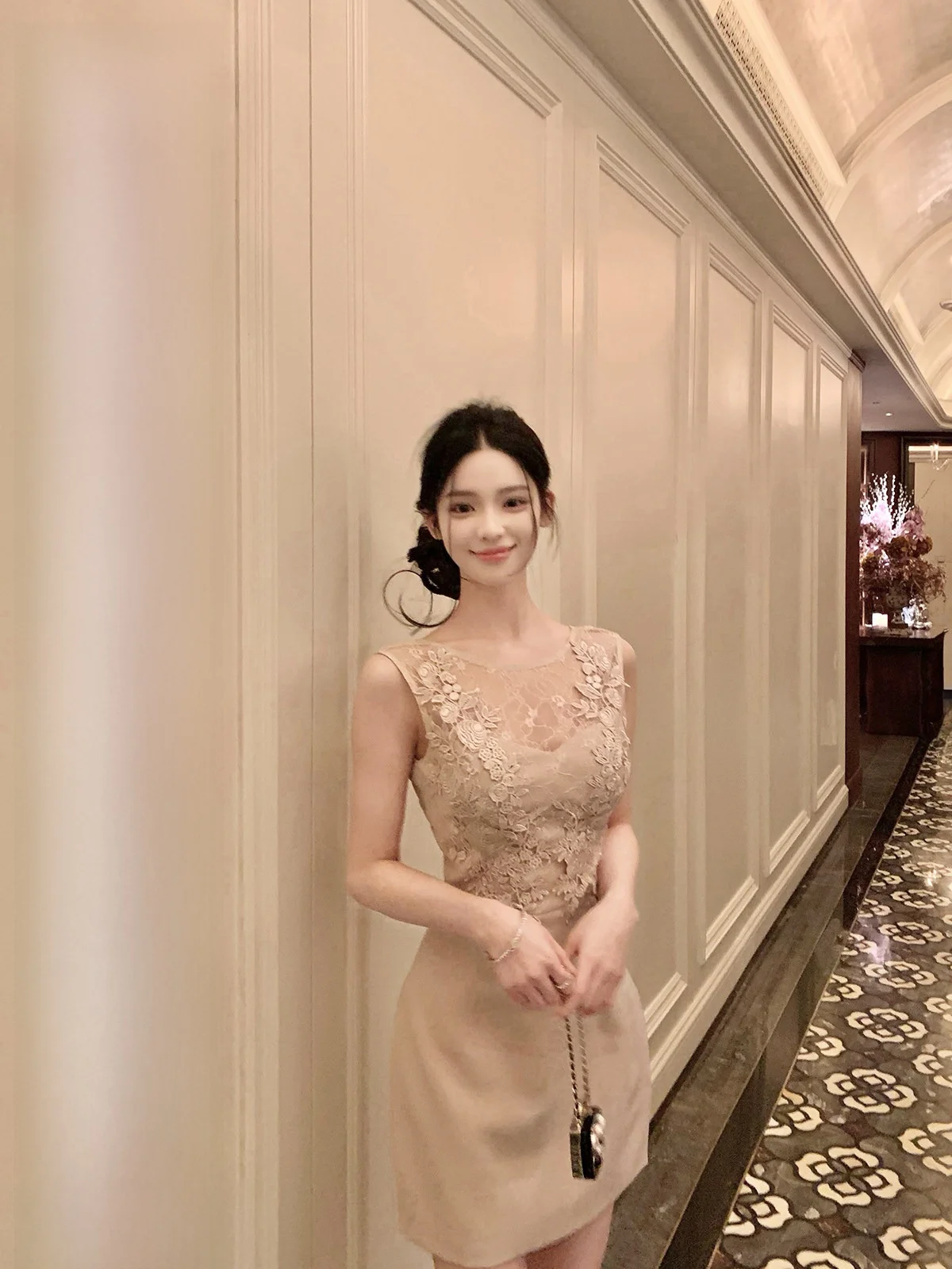 Pure Desire Hollow out Bal Hot Pink Lace Dr Casual Sle Women's Dr round Neline Svel GQH6359
Pure Desire Hollow out Bal Hot Pink Lace Dr Casual Sle Women's Dr round Neline Svel GQH6359