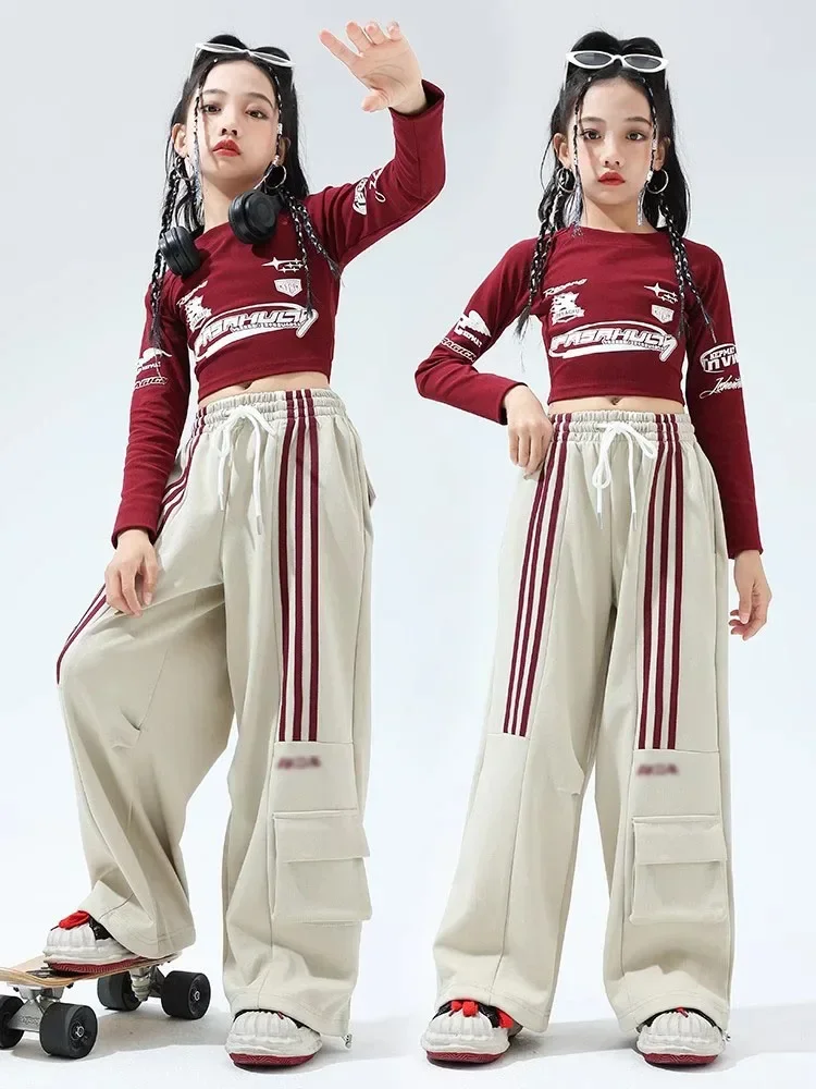 Jazz Dance Girls Street Dance Hip Hop Performance Clothes Hip Hop Dance Costumes Practice Clothes Children Tide Clothing Suit
Jazz Dance Girls Street Dance Hip Hop Performance Clothes Hip Hop Dance Costumes Practice Clothes Children Tide Clothing Suit