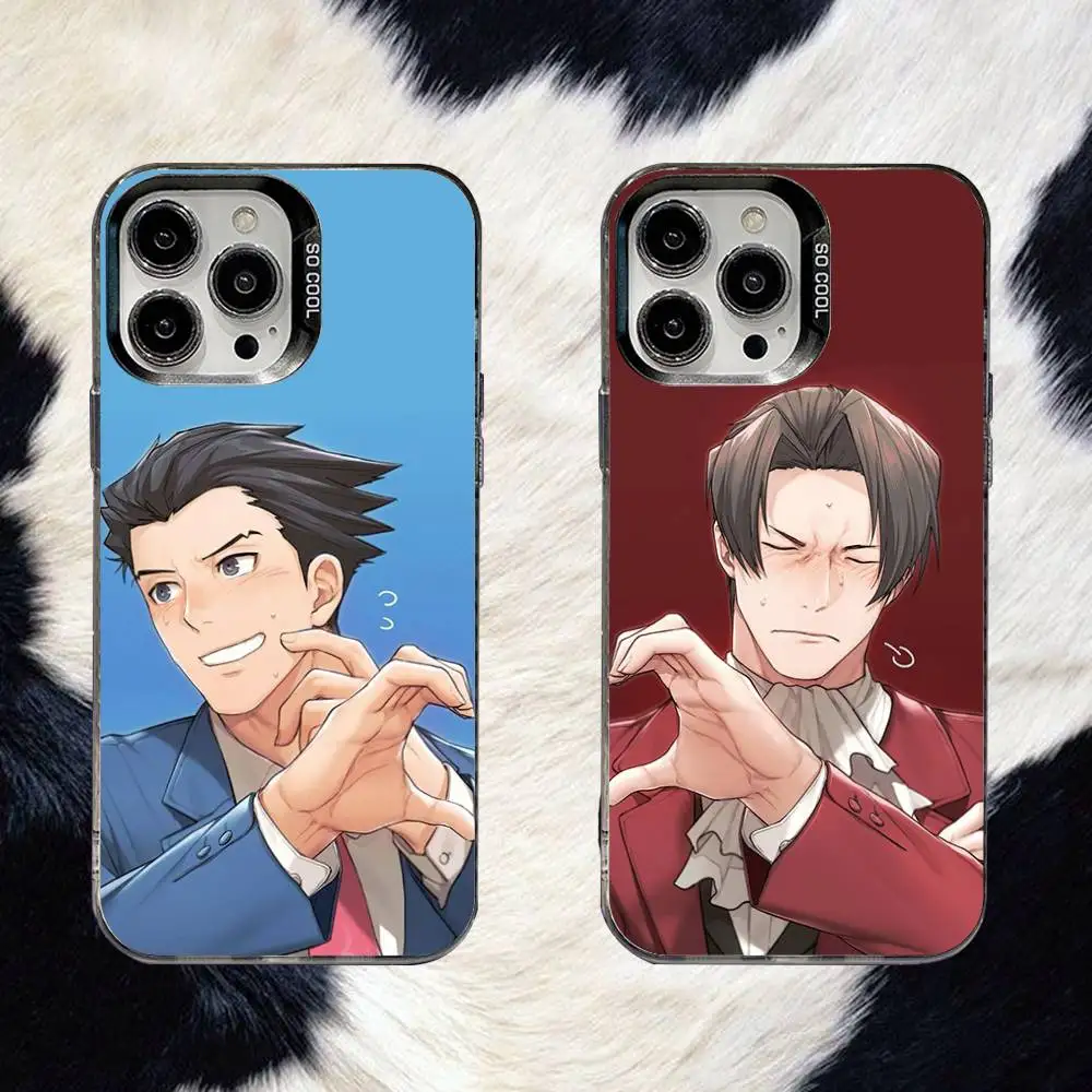 Ace Attorney Gyakuten Phone Case For iPhone 16,15,14,13,12,11,8,7,Pro,Max,Plus,Mini,XS,SE Anti Fall Black Matte Hard
Ace Attorney Gyakuten Phone Case For iPhone 16,15,14,13,12,11,8,7,Pro,Max,Plus,Mini,XS,SE Anti Fall Black Matte Hard