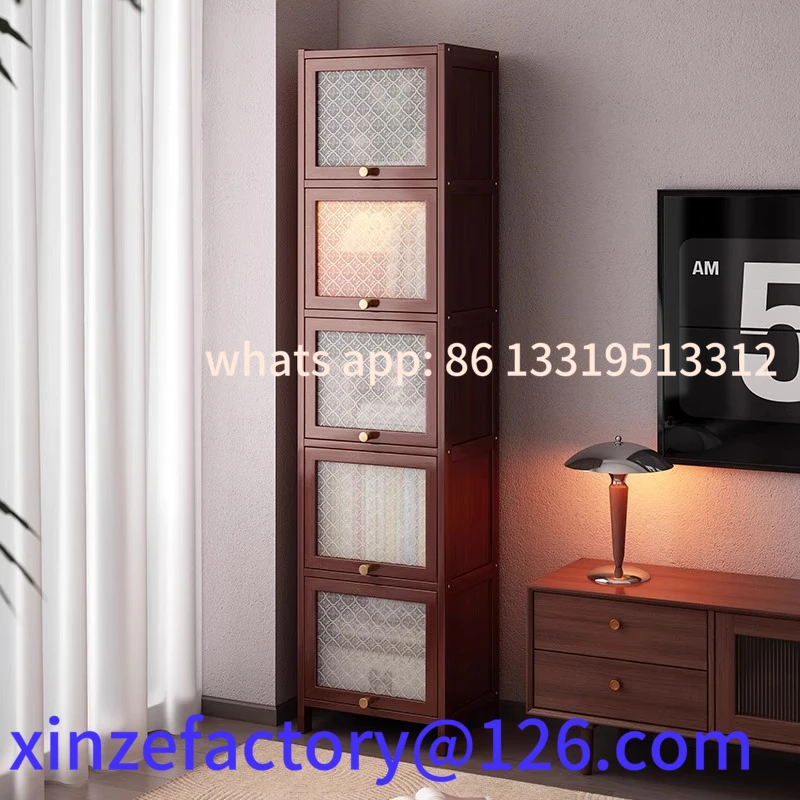 Customizable against the wall solid wood corner narrow bookcase locker integrated
Customizable against the wall solid wood corner narrow bookcase locker integrated