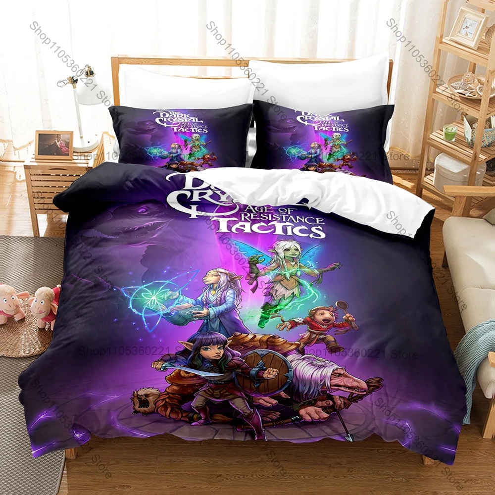 Vintage The Dark Crystal Age of Resistance Print 3 Piece Washable Bed Cover Pillowcases Household Bedroom Bedding
Vintage The Dark Crystal Age of Resistance Print 3 Piece Washable Bed Cover Pillowcases Household Bedroom Bedding