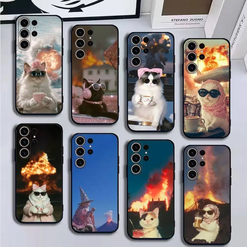 Relaxation Cat Phone Case For SamsungS25,24,21,22,23,30,Ultra,20,Plus,Fe,Lite,Note,10,9,Soft Black Cover
Relaxation Cat Phone Case For SamsungS25,24,21,22,23,30,Ultra,20,Plus,Fe,Lite,Note,10,9,Soft Black Cover