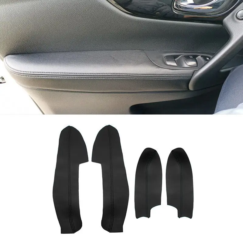 4 шт. для Nissan Qashqai J11 2016 2017 2018 внутренняя дверная ручка автомобиля подлокотник панель крышка черная кожаная отделка из микрофибры аксессуары
4 шт. для Nissan Qashqai J11 2016 2017 2018 внутренняя дверная ручка автомобиля подлокотник панель крышка черная кожаная отделка из микрофибры аксессуары