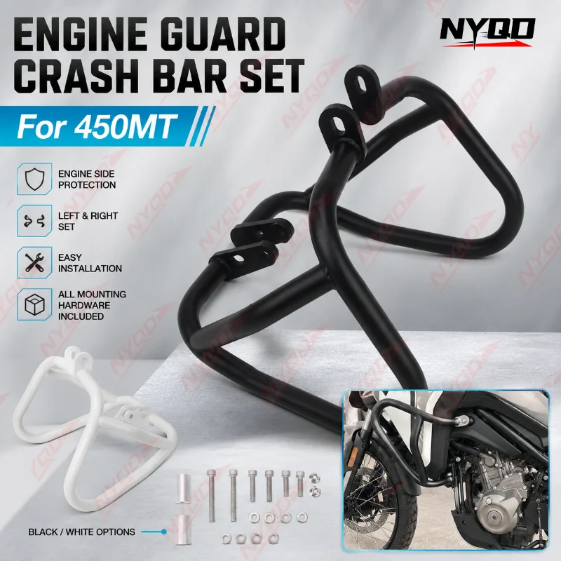Motorcycle Crash Bar Engine Guard Anti Fall Protection Bumper For CFMOTO 450MT Durable Adventure Touring Heavy Duty Strong
Motorcycle Crash Bar Engine Guard Anti Fall Protection Bumper For CFMOTO 450MT Durable Adventure Touring Heavy Duty Strong