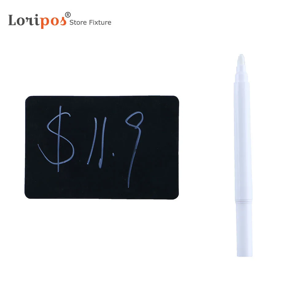 POP Hard Black Cardboard Card Paper Price Label 9x5.4cm Reuse Wipe Cleanable White Waterborne Pen Store Advertising Promotion
POP Hard Black Cardboard Card Paper Price Label 9x5.4cm Reuse Wipe Cleanable White Waterborne Pen Store Advertising Promotion