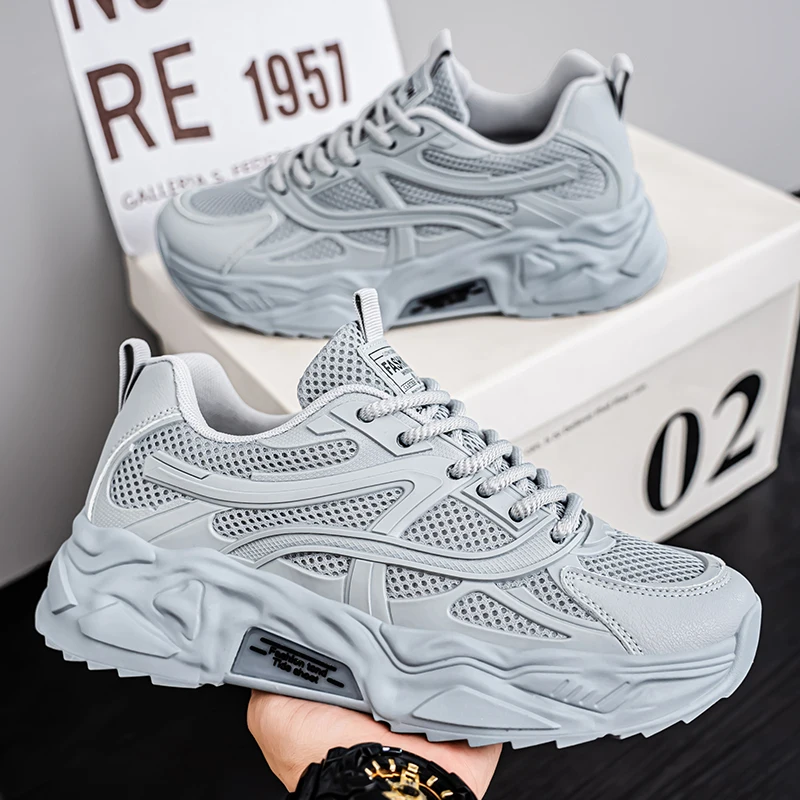 Мужская легкая и дышащая повседневная спортивная обувь — низкий верх на шнуровке, прочная подошва из ПВХ для пеших прогулок, активного отдыха и повседневного использования — незаменимая уличная обувь на весну, лето и осень | Текстурированная ткань | Легка
Мужская легкая и дышащая повседневная спортивная обувь — низкий верх на шнуровке, прочная подошва из ПВХ для пеших прогулок, активного отдыха и повседневного использования — незаменимая уличная обувь на весну, лето и осень | Текстурированная ткань | Легка